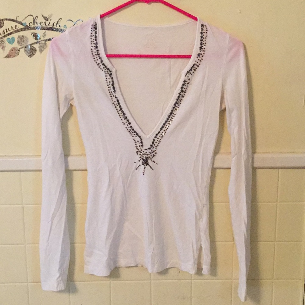 🌟Lilu Deep Cut Long Sleeve🌟